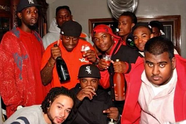 A still from a Dub Gang Money music video that the NYPD said was helpful in bringing gang indictments against 11 members